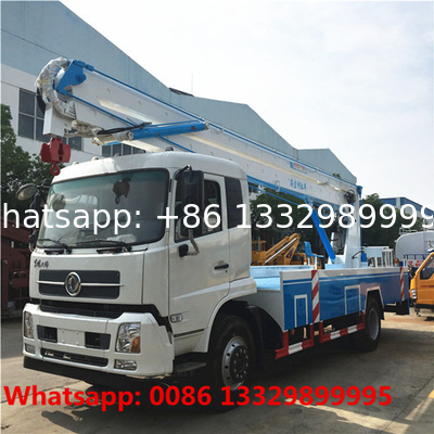 HOT SALE! Dongfeng 20m aerial platform lift truck aerial work vehicle on sale, hydraulic overhead working platform truck