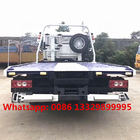 HOT SALE! FOTON AUMARK 4*2 LHD 4T flathead wrecker towing truck for sale, Lower price breakdown recovery vehicle