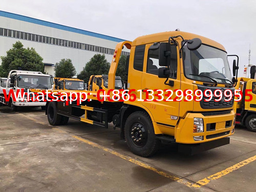 Factory sale best price dongfeng tianjin 8T road wrecker towing car vehicle, HOT SALE! 8T road recovery vehicle