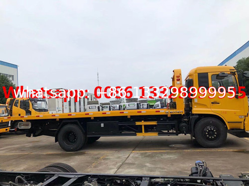 Factory sale best price dongfeng tianjin 8T road wrecker towing car vehicle, HOT SALE! 8T road recovery vehicle