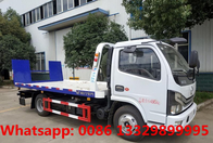 HOT SALE! DONGFENG D6 130hp diesel 3T road block removal car for sale,Good price 3T street wrecker towing truck for sale