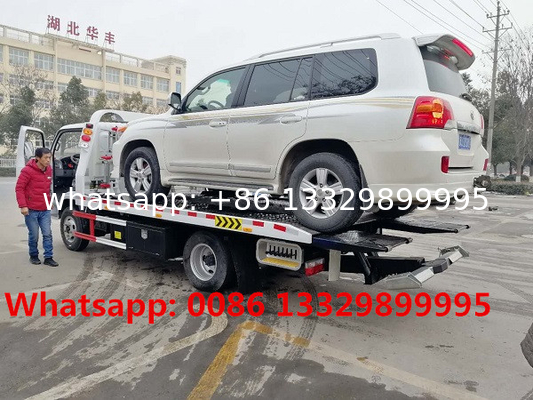 HOT SALE! DONGFENG D6 130hp diesel 3T road block removal car for sale,Good price 3T street wrecker towing truck for sale