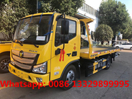 HOT SALE! FOTON AUMARK 4*2 LHD 130hp Euro 6 diesel 3T road block removal car, Mini road wrecker towing truck for sale