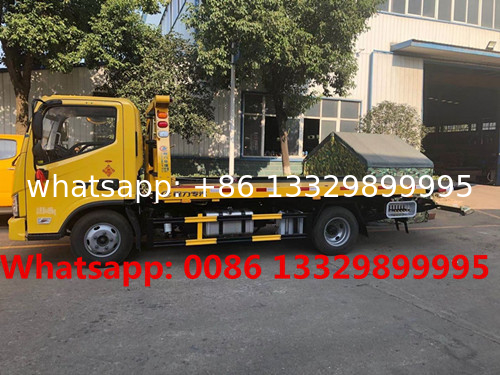 HOT SALE! FOTON AUMARK 4*2 LHD 130hp Euro 6 diesel 3T road block removal car, Mini road wrecker towing truck for sale