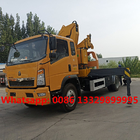 HOT SALE! SINO TRUK HOWO 4*2 LHD 4T-5T wrecker towing truck with crane boom for sale,Small Car Towing Emergency Rescue