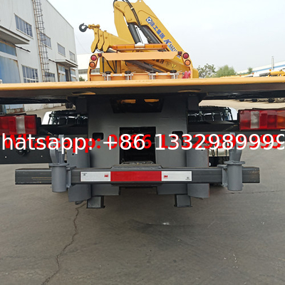 HOT SALE! SINO TRUK HOWO 4*2 LHD 4T-5T wrecker towing truck with crane boom for sale,Small Car Towing Emergency Rescue