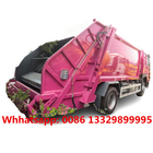 HOT SALE! collecting domestic refuse compactor truck Suppliers 4x2 SINOTRUK HOWO LHD 16cbm rear loader garbage truck