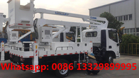 FOTON AUMARK 4*2 LHD 16m aerial working platform truck for sale, good price hydraulic bucket cago vehicle for sale