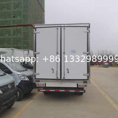 Customized FOTON AUMARK 4*2 LHD Euro 4 3T refrigerated truck for Phillipines, HOT SALE!  lower price cold van box vehicl