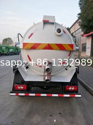 Factory sale best price FOTON 4,000L sludge tanker vehicle, Customized diesel vacuum tanker car truck for sale