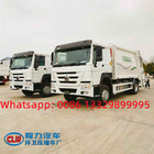 Customized HOWO RHD 14cbm garbage compactor truck for East Africa, Good price heavy duty rear loader wastes truck