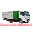 ISUZU brand road Sweeper and cleaning truck for city street and airport runway for sale, Good price road sweeping car