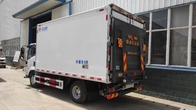 new manufactured ISUZU 4*2 LHD M100 Euro Ⅵ refrigerated truck for sale, good price Chinamade ISUZU cold room van truck