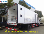 best price 32CBM day old chick transported truck for sale, customized poultry day old chick seedling van truck China