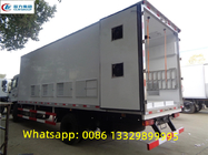 best price 32CBM day old chick transported truck for sale, customized poultry day old chick seedling van truck China
