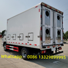 lower price smaller diesel engine babychick van box vehicle for sale, Customized poultry day old ducks seedling truck