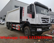 IVECO brand 16cbm 12T refuse compactor garbage truck for sale, factory sale price IVECO compacted garbage truck for sale