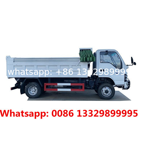 Japan ISUZU 4*2 LHD 2T-3T dumpper tipper truck for sale, stone and sand transported tipper vehicle for sale