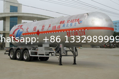 best price bulk lpg gas propane trailer for sale, factory direct sale CLW gas cooking lpg gas propane tanker semitrailer