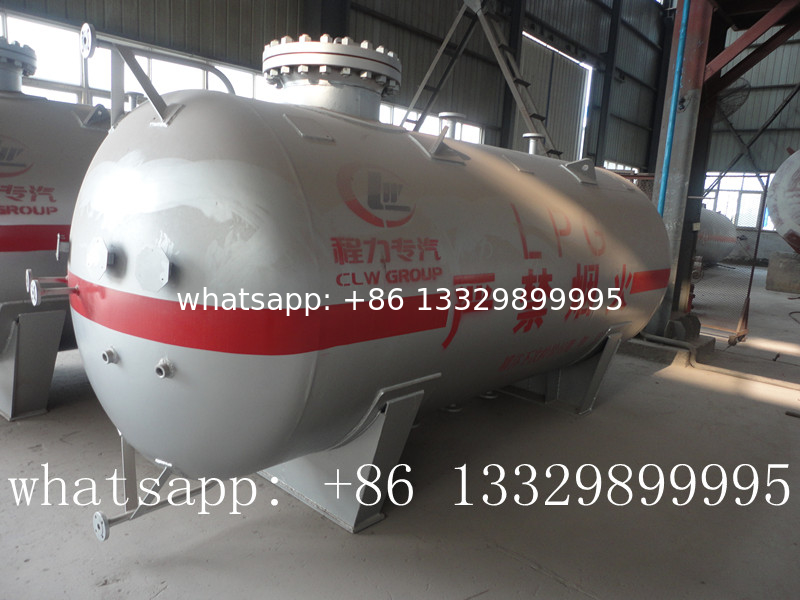 hot sale CLW brand best quality 18cbm LPG gas storage tank, best price 18m3 bullet type surface lpg gas storage tank