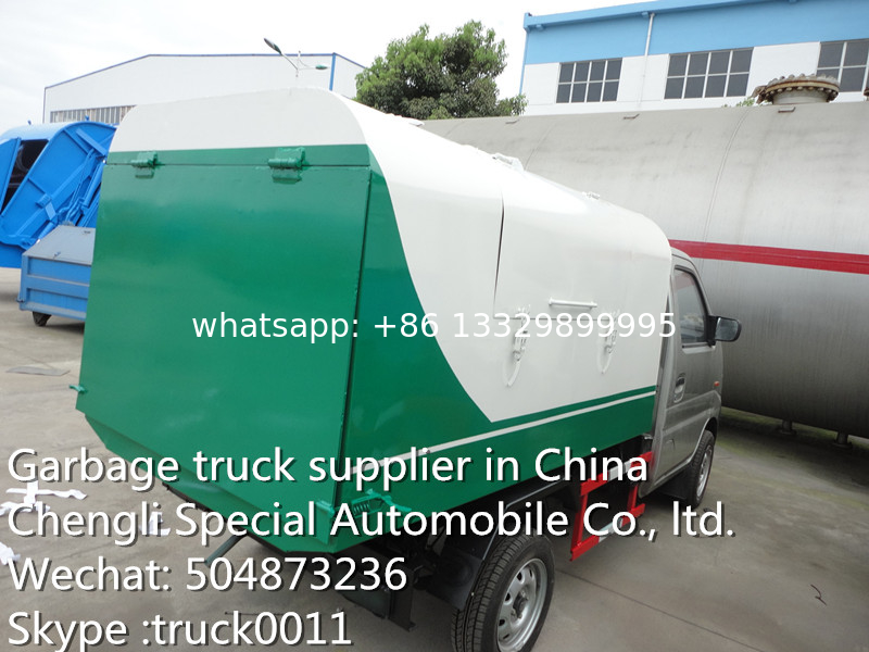 hot sale Chang'an mini sealed garbage carrier,factory sale best price chang'an dump sealed wastes collecting vehicle