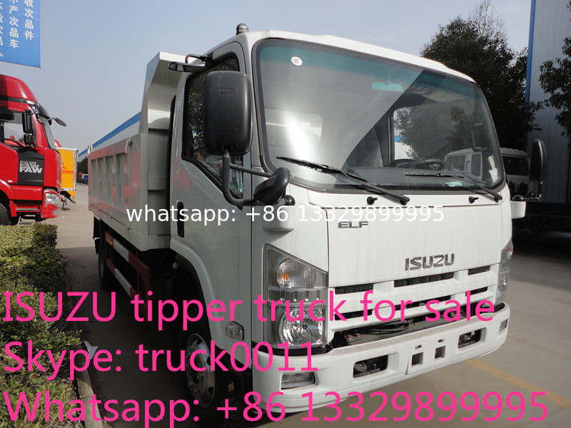 ISUZU 4*2 6-8ton dump truck for sale, factory sale China cheaper prcie ISUZU brand dump tipprt truck
