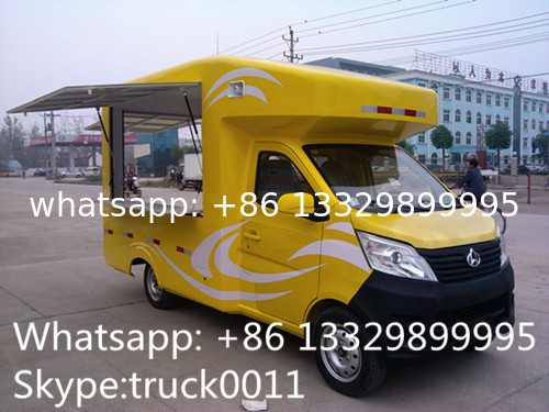 Factory direct sale mobile ice cream truck for sale with metal painting and washing basin, Chang'an mobile food truck