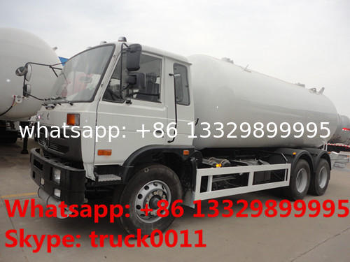 hot sale professional factory sale 6x4 dongfeng 8tons-10 tons lpg delivery truck, dongfeng 6*4 210hp lpg gas tank truck