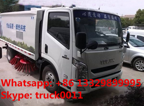 high quality and best price  yuejin brand road sweeper truck for sale, hot sale YUEJIN brand road sweeper truck