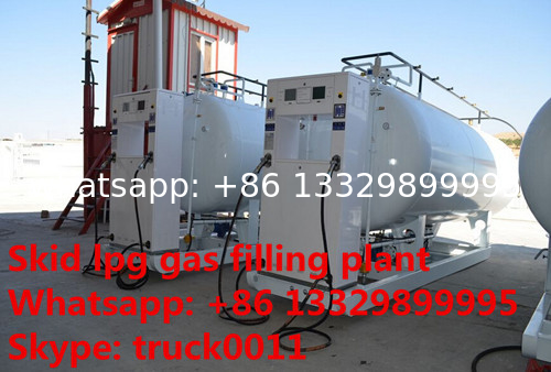 10,000L skid steel gas cylinder refilling plant for sale, skid lpg gas filling station for lpg gas cylinders bottles