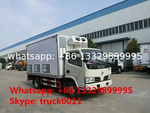 Dongfeng furuika 4*2 LHD/RHD day old chick truck for sale, dongfeng 95hp 20,000-25,000 baby chick transported truck