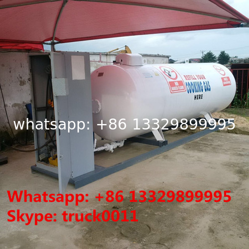 factory direct sale best quality CLW brand 3.2metric tons mobile skid lpg gas filling plant for refilling gas cylinders
