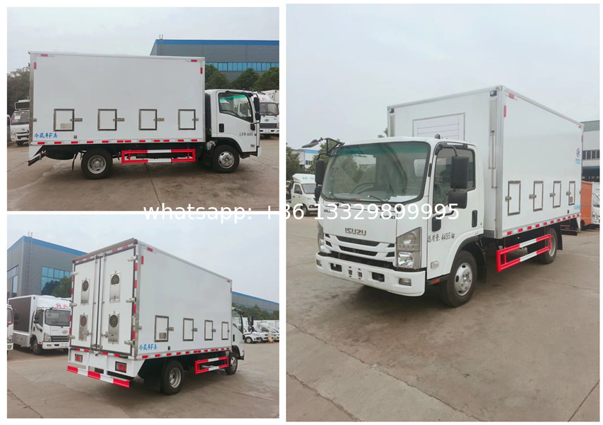 Day-old Baby Chick Transported Truck with Ventilation System ISUZU brand new babychicks transported vehicle for sale