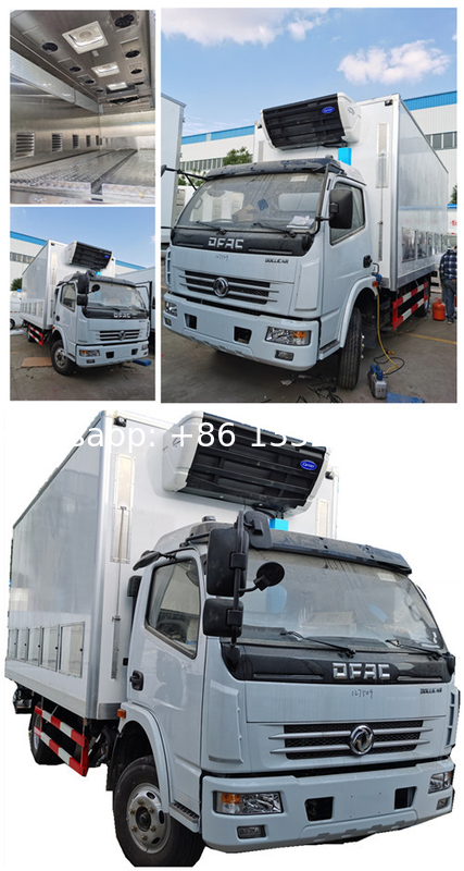 5 Tons Baby Birds Van Truck Factory Direct Sale Price 5000kgs DONGFENG poultry babychicks van truck for hatcheries