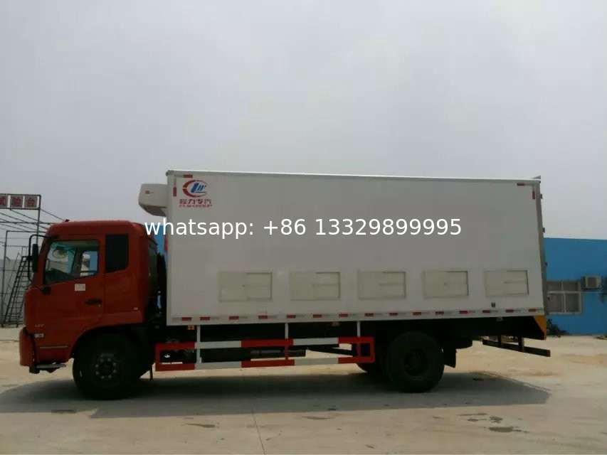 Day-old Baby Chick Transported Truck in Different Colors Upon Request dongfeng poultry chick van vehicle for sale