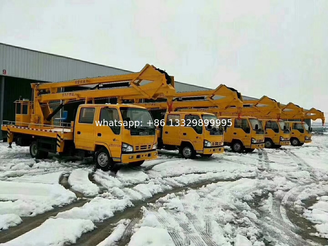 Factory Direct Sale Price 1T-20T Truck Mounted Aerial Working Platform MOQ 1 Unit