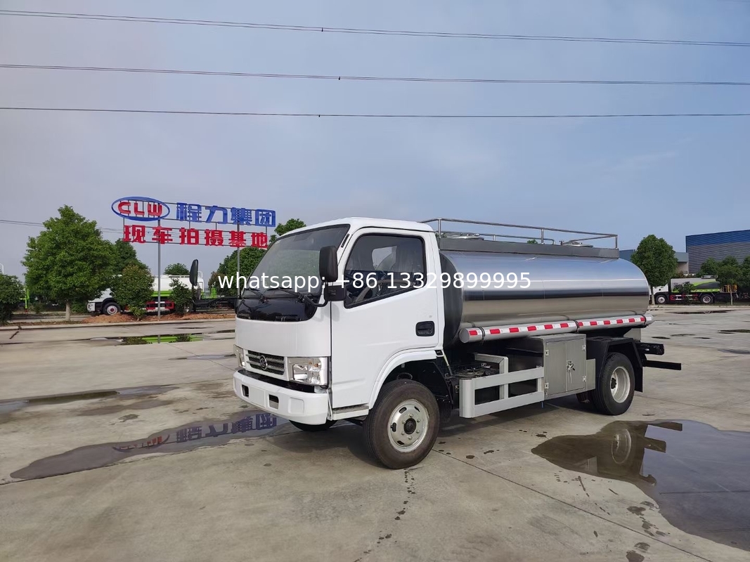 good quality foodgrade stainless steel Portable Water Truck 1-3 Compartments drinking water tanker