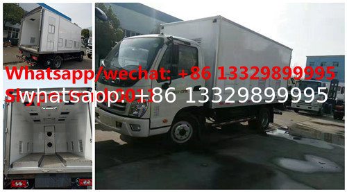 new baby duck transported van truck for sale, factory sale best price foton day old chick transported vehicle