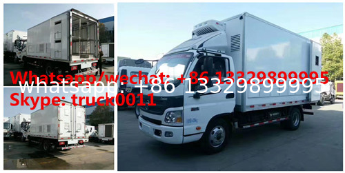 new FOTON 4*2 LHD day old chick transported truck for sale, best price China-made baby chick van vehicle for sale