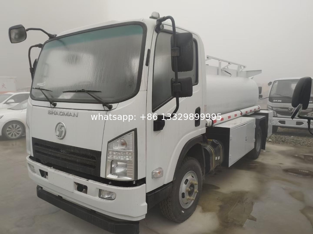 factory direct sale price 8000Liters Capacity SHACMAN Fuel Bowser Truck oil tanker truck with fuel dispenser