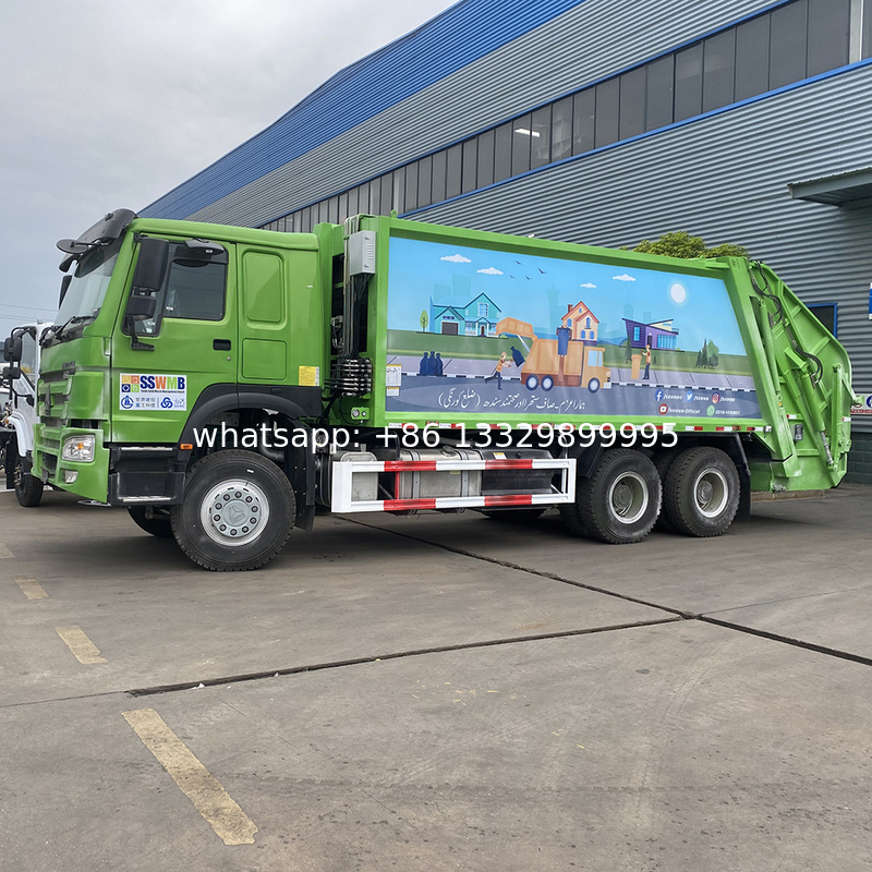 Diesel Engine Garbage Compactor Truck SINOTRUK HOWO 340hp for High-performance Waste Compression