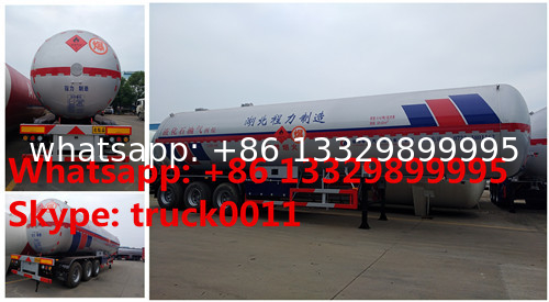 HOT SALE! 2019s new CLW 59.53m3 propane gas tank semitrailer for sale, factory sale bottom price 59,530L lpg gas trailer