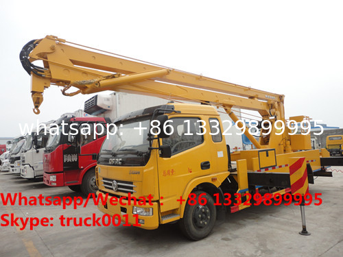 Factory sale cheapest price Dongfeng LHD 16m aerial platform truck, Wholesale best price 12-16m overhead working truck
