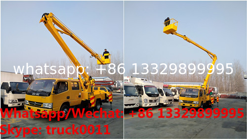 International Standard High Attitude Working Truck 18 to 22 meter High lifting platform truck, overhead working truck