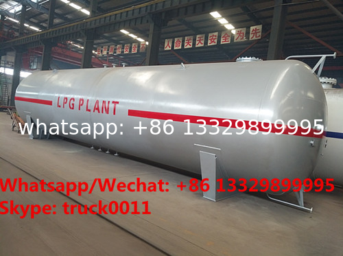 Customized China supplier of stationary bullet type bulk lpg gas storage tank for sale, propane gas tank for sale