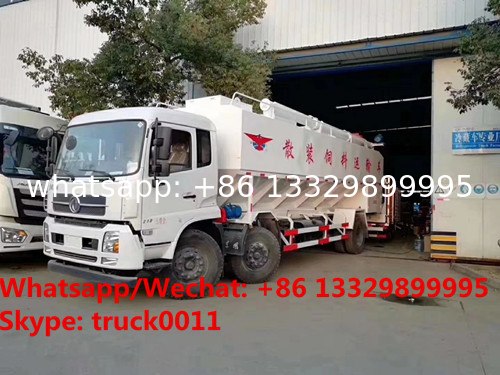 new manufactured best price dongfeng 30m3 15tons bulk feed truck for sale, HOT SALE animal feed pellet truck