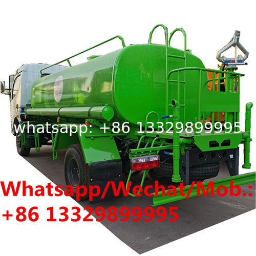 Best price dongfeng 8tons water sprinkling truck for sale, customized Dongfeng 120hp 8cbm drinking water tanker truck
