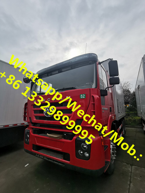 GENLVON 6*4 LHD 380hp day old chick transported truck for sale, China supplier of poultry baby chick vehicle