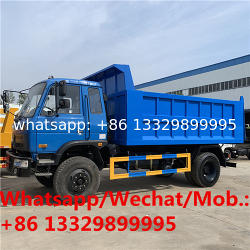 customized dongfeng 4*2 6 wheels 170hp 8cbm tipper truck for sale, DUMP TRUCK for stones, coal, sand transportation