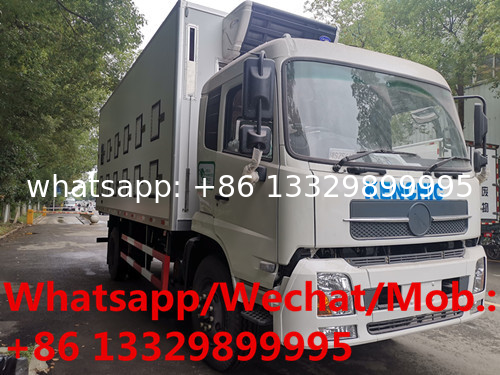 HOT SALE! Customized dongfeng 6.4m day old birds van vehicle, Factory sale good price baby chick transported van truck